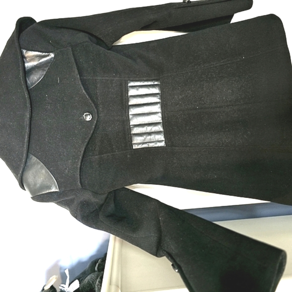 MACKAGE CAR Coat with High Collar and Long Sleeves